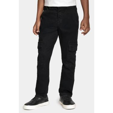 Imagem de Calça Aramis Chino Color Cargo Preto-Masculino