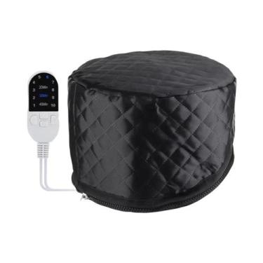 Imagem de Touca Térmica Para Cabelo Com 10 Níveis De Aquecimento, Máscara Capila