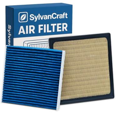 Imagem de Combo de filtro de ar de cabine e motor para Camry 2018-2024, RAV4 2019-2025, Avalon 2019-2022, Highlander 2020-2025, Grand Highlander 2024-2025 (apenas para modelos a gás)