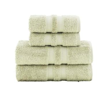 Imagem de Jogo Toalha Algodão Egípcio 4 Peças Verde Buddemeyer