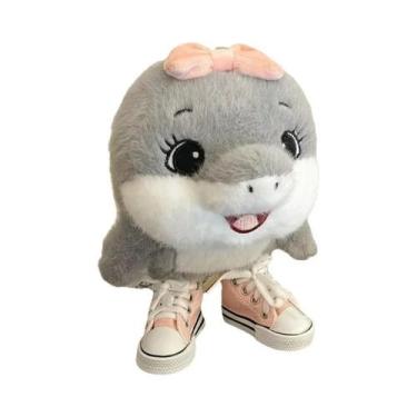 Imagem de Boneco De Pelúcia De Anime Italian Brainrot Al Tralalero Shark, Almofa