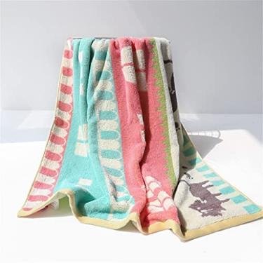 Imagem de ZjBfddnmm Toalha de cetim puro toalha de rosto toalha de banho toalha quadrada felpuda longa (cor: B, tamanho: 70140 cm) (B 70 * 140 cm) (B 70 * 140 cm)