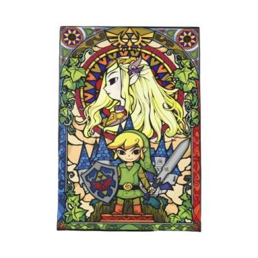 Imagem de Pôsteres E Adesivos De Arte De Zelda Link, Murais De Parede Para Decor
