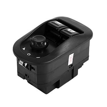 Imagem de Interruptor de vidro elétrico para carro Botão de elevação de vidro elétrico Interruptor de controle de espelho lateral, para 206 Hatchback Saloon SW
