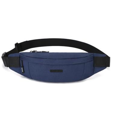 Imagem de Pochete de viagem para homens e mulheres, bolsa tiracolo impermeável, bolsa tiracolo leve para cinto pequena para caminhadas ao ar livre