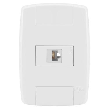 Imagem de Conjunto 1 Tomada Rede Rj45 - Ilumi Lev - 8764