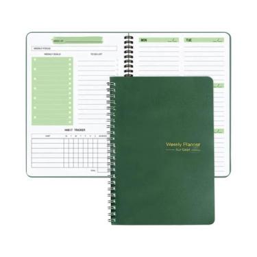 Imagem de Planejador Semanal A5 2024, Agenda De 52 Semanas Com Bolsa, Material E