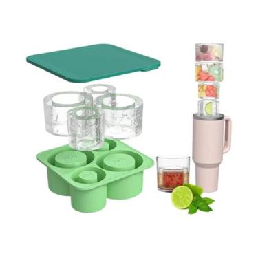 Imagem de Forma De Silicone Para Cubos De Gelo Para Copo Stanley 20oz 30oz 40oz 