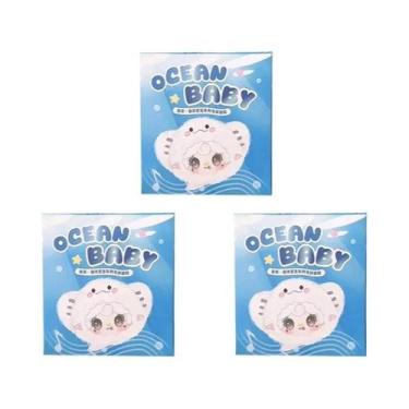 Imagem de Brinquedo De Pelúcia Kawaii Yooki V6 Mini Ocean Baby Series, Caixa Sur