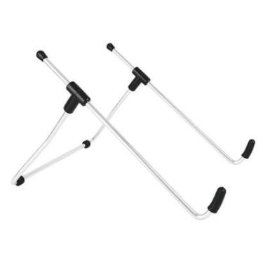 Imagem de Suporte para Notebook Reliza Steel, Múltiplas Opções de Inclinação, Cromado - 9617-Unissex