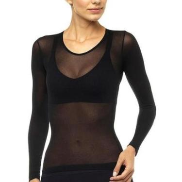 Imagem de BLUSA LUPO MANGA LONGA 2° PELE FIO 40 GOLA REDONDA FEMININA-Feminino