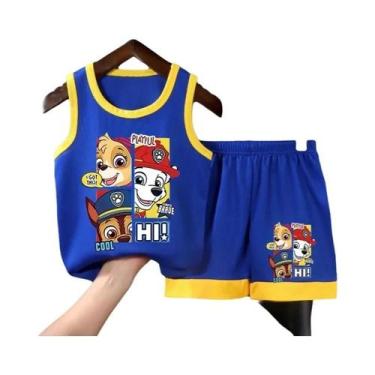 Imagem de Conjuntos De Roupas Esportivas Em Malha De Secagem Rápida PAW Patrol P