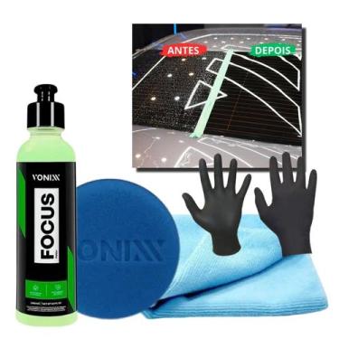 Imagem de Kit Focus Vonixx 240ml + Aplicador Vonixx + Pano + Luva