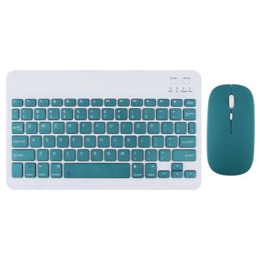 Imagem de Kit Teclado Com Mouse Sem Fio Para Galaxy S10 Fe 10.9 - X526