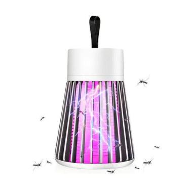 Imagem de Luminária Mata Mosquito 5W Armadilha Killer com Luz LED UV Proteção Ef