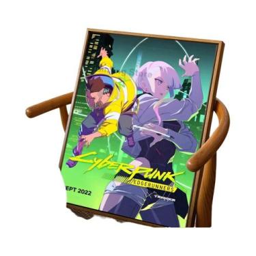 Imagem de Pôster De Anime Cyberpunk Edgerunners, Adesivo De Papel À Prova d'Água