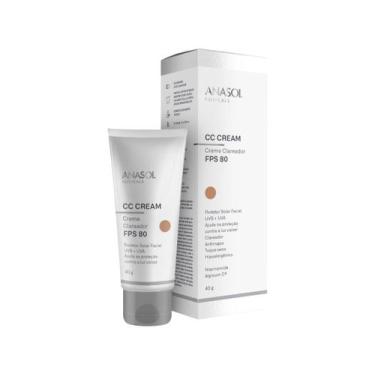Imagem de Anasol cc cream facial fps 80 40g - Dahuer Ltda, 1, 40g