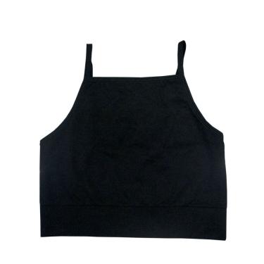 Imagem de Sutiã top delrio em microfibra sem costura frente dupla 4191