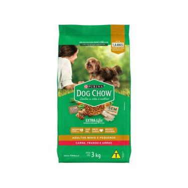 Imagem de Alimento Super Premium Dog Chow Ração Para Cães Adulto Sabor Frango e 