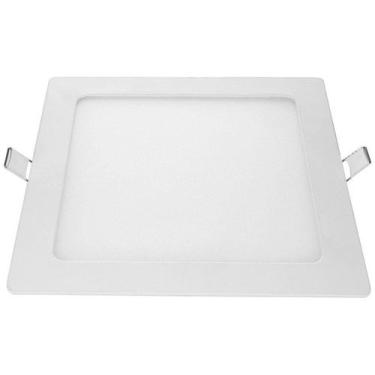 Imagem de Plafon LED de Embutir Quadrado 24W Avant 858130572 Branco, Branco, Ama