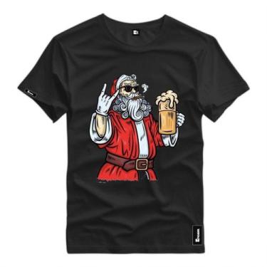 Imagem de Camisa Camiseta Natal Papai Noel Algodão Premium Verao 2026 - Hard Sev