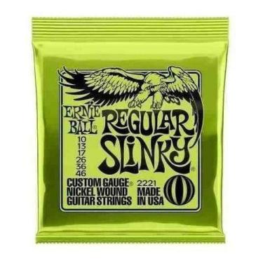 Imagem de Encordoamento Ernie Ball 010 Guitarra 2221 + Frete Gratis
