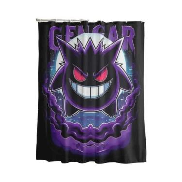 Imagem de Cortina De Chuveiro Com Desenho De Squirtle Pokemon, Decoração Leve Pa