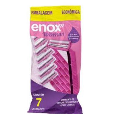 Imagem de Aparelho de depilar descartavel enox feminino - 7 unid 1763