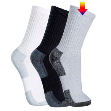 Imagem de Meia Lupo Sport Ref. 3235.002, Cinza, Preto, 45 ao 48