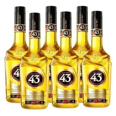 Imagem de Licor Original 43 Garrafa 700ml - Kit 06 Unidades - Licor 43