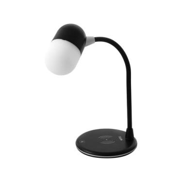 Imagem de Luminária de Mesa de LED Elgin 3 Intensidades - Bluetooth Carregador p