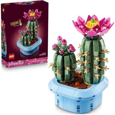Imagem de Blocos de Montar - Botanicals Cacto Florido - LEGO M BRINQ