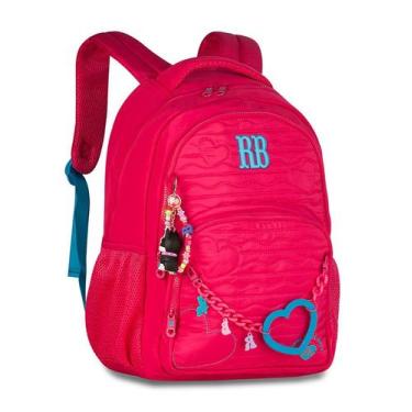 Imagem de Mochila de Costas Rebecca Bonbon Heart Beats RB27010 Soft Juvenil Gran