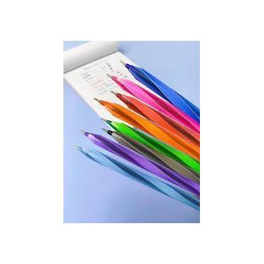 Imagem de Caneta esferográfica spiro glow - 0.7mm - versão colorida - CIS, Azul 
