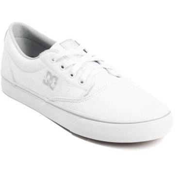 Imagem de Tênis DC Shoes New Flash 2 TX SM24 Masculino White/Grey, Branco, 40