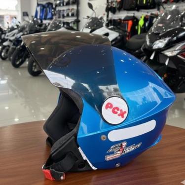 Imagem de Nova e Exclusiva Trava Personalisado Escrito PCX Honda Botão Trava Vis