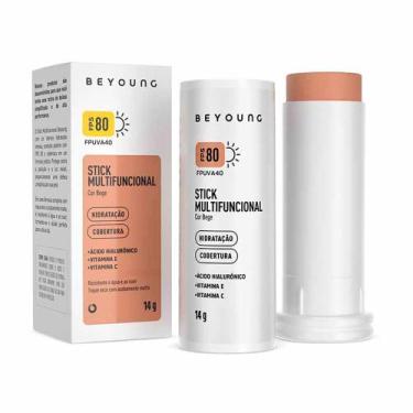 Imagem de Beyoung Stick Multifuncional FPS 80 Cor Bege 14g