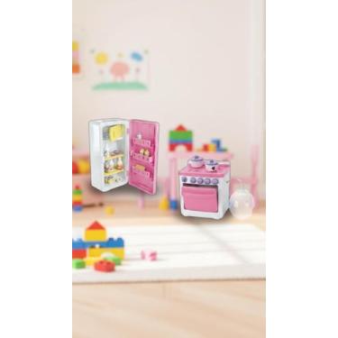 Imagem de Mini Cozinha de Brinquedo com Fogão e Geladeira - Congratulations Stor