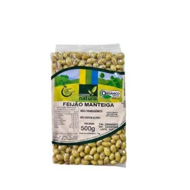 Imagem de Feijão Manteiga Orgânico Coopernatural 500g