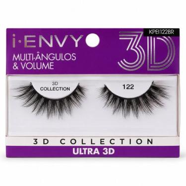 Imagem de Cílios Postiços I-Envy Collection Ultra 3D Kpei122br - KISS NEW YORK