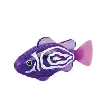 Imagem de Peixe Palhaço Robótico Elétrico Fotossensível Para Decoração De Aquári