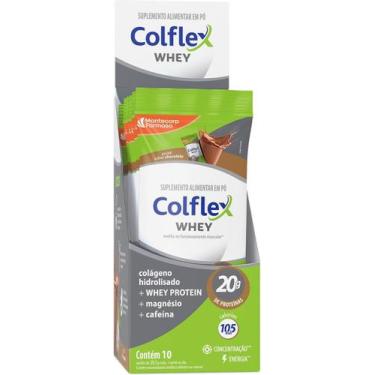 Imagem de Colflex Whey Protein Chocolate 10 Sachês com 20gramas