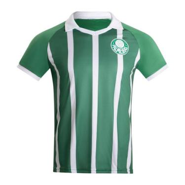 Imagem de Camisa Polo Masculina Palmeiras Striped 2021, UNICA, P