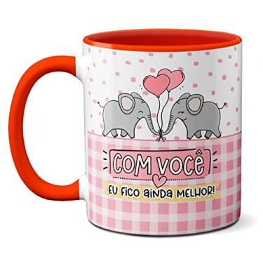 Imagem de Caneca Feliz Dia Dos Namorados Meu Coração É Todo Seu (Vermelha)