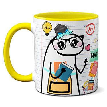 Imagem de Caneca Professora De Matemática Vocês Que Precisam De Nota (Amarela)