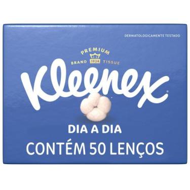 Imagem de Lenço De Papel Kleenex Dia A Dia 50 Unidades