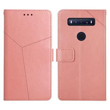 Imagem de For TCL 10 SE Y Stitching Horizontal Flip Leather Phone Case