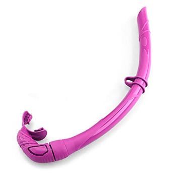 Imagem de Tingpai Dobrável Snorkel com Estojo de zenamento Compacto Mulheres Homens Snorkel Tubo de Respi ção Molhada Pa Snorkeling
