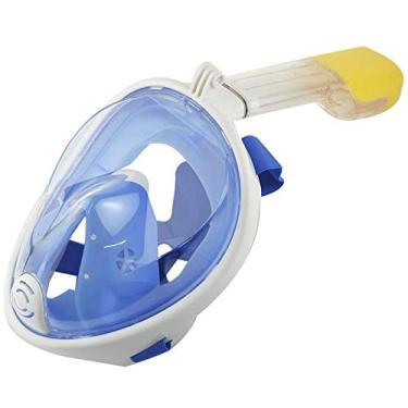 Imagem de Mascara de Mergulho Fullface Snorkel com Suporte para câmeras de ação - SHOOT (GRANDE, AZUL)