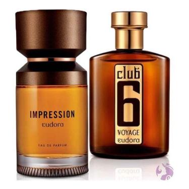 Imagem de Impression Eau De Parfum 100ml + Club 6 Voyage Colônia 95ml